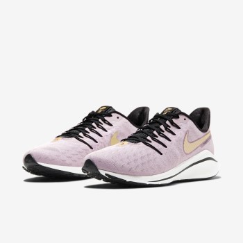 Nike Air Zoom Vomero 14 - Női Futócipő - Lila/Arany/Titán/Metal Arany